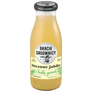 Bracia Sadownicy Sok tłoczone jabłko z białą guawą 250 ml - Soki i napoje niegazowane - miniaturka - grafika 1