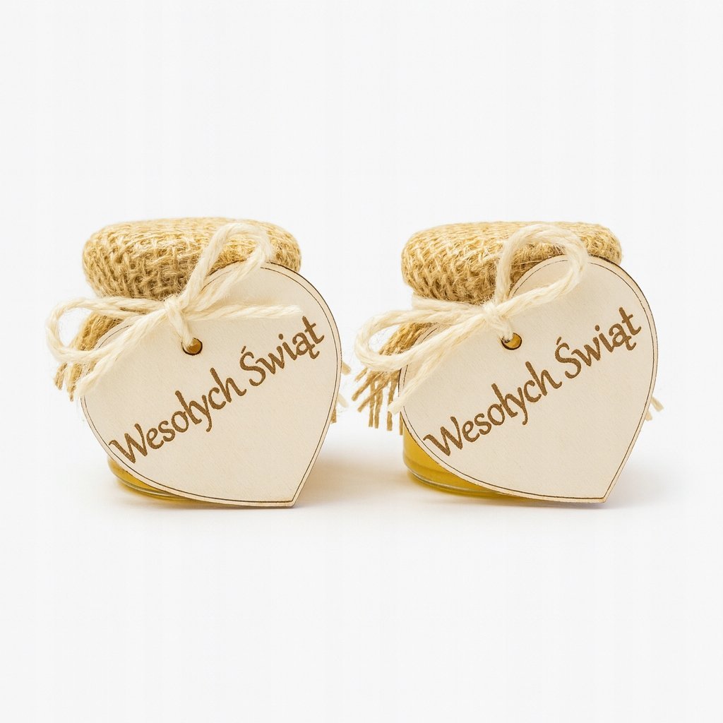 Miód podziękowanie dla gości, prezent na święta, dzień babci i dziadka