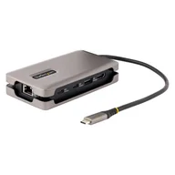 Stacje dokujące i replikatory portów - StarTech DKT31CH2CPD3 stacja dokująca Przewodowa USB 3.2 Gen 2 (3.1 Gen 2) Type-C Szary - miniaturka - grafika 1