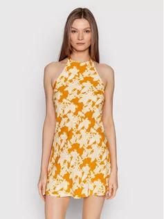 Sukienki - Glamorous Sukienka letnia AN4201 Pomarańczowy Regular Fit - grafika 1
