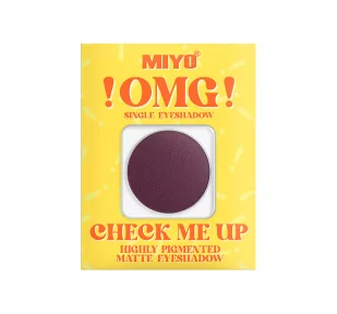 MIYO - !OMG! - Check Me Up - Highly Pigmented Matte Eyeshadow - Magnetyczny cień do powiek - Matowy - 1,3 g - 04 SWEET PLUM - Cienie do powiek - miniaturka - grafika 2