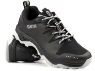 Buty trekkingowe męskie - Sneakersy, trekkingi męskie z technologią Memory Foam - BIG STAR KK174087, czarne - Big Star - miniaturka - grafika 1