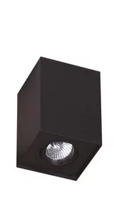 Maxlight Basic Square Black oprawa natynkowa C0071 - Lampy sufitowe - miniaturka - grafika 1