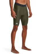 Spodenki męskie - Under Armour Szorty sportowe "UA HG Armour" w kolorze khaki - miniaturka - grafika 1