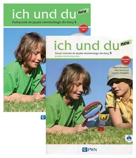 Ich und du neu 5. Podręcznik i zeszyt ćwiczeń do języka niemieckiego - Ewa Krawczyk, Lucyna Zastąpiło, Marta Kozubska - podręcznik - Książki do nauki języka niemieckiego - miniaturka - grafika 1
