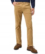 Spodnie męskie - Sztruksy Wrangler Greensboro 112357407 Tigers Eye W 32 / L 30 - miniaturka - grafika 1