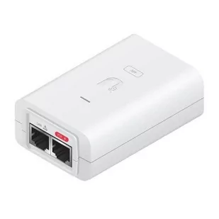 Ubiquiti PoE Injector, 24VDC, 0.3A, Gigabit (POE-24-7W-G-WH) POE-24-7W-G-WH - Pozostałe akcesoria sieciowe - miniaturka - grafika 1