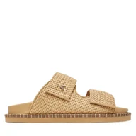 Klapki i japonki damskie - Klapki Patrizia Pepe 2X0045/L109 Beżowy - miniaturka - grafika 1