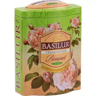 BASILUR Herbata Bouquet Cream Fantasy w puszce 100g - Kawa w kapsułkach i saszetkach - miniaturka - grafika 1