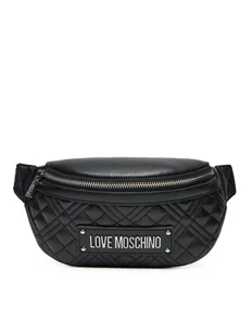 LOVE MOSCHINO Saszetka nerka JC4003PP1MLA000B Czarny - Nerki - miniaturka - grafika 1