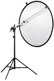 Walimex Pro Reflektorhalter-Set silber/gold 100 cm 12562 - Akcesoria do lamp błyskowych - miniaturka - grafika 1