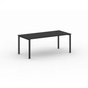 B2B Partner Stół konferencyjny INFINITY 2000 x 900 x 750 mm, antracyt 499504 - Stoły i stoliki do biura - miniaturka - grafika 1