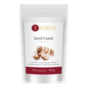 Yango Shitake - ekstrakt - 100 g Yango B066-290A2 - Zdrowa żywność - miniaturka - grafika 1