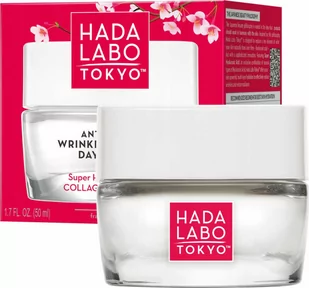 HADA LABO TOKYO - Anti-Aging Wrinkle Reducer Day Cream - Przeciwzmarszczkowo-nawilżający krem na dzień - 50 ml - Kremy do twarzy - miniaturka - grafika 1