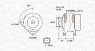 Alternatory - Alternator Magneti Marelli 063731827010 - miniaturka - grafika 1