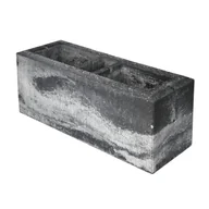 Akcesoria do ogrodzeń - Bloczek słupkowy 50.4x20x20 cm Merlo betonowy szary Joniec 5901874928603 - miniaturka - grafika 1