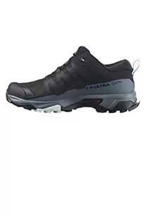 SALOMON Damskie buty trekkingowe X Ultra 4 GTX W, Black Stormy Weather Opal Blue - 42 EU - Buty trekkingowe damskie - miniaturka - grafika 1