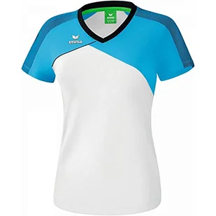 Erima Premium One 2.0 T-Shirt męski, biały, 40 1081812 - Koszulki i topy damskie - miniaturka - grafika 1