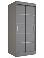 Szafy - Antracytowa szafa przesuwna G5-K69 - miniaturka - grafika 1