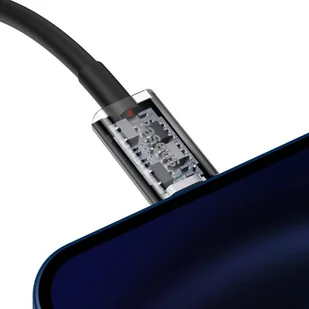 Baseus Superior kabel USB Typ C - Lightning do szybkiego ładowania Power Delivery 20 W 1 m czarny (CATLYS-A01) - Kable USB - miniaturka - grafika 8