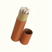 Inne - TEMU 20SZT Kredy do Tkanin Skórzanych Krawiecka z Uchwytem - Białe Ołówki Znakowania do Szycia i Krawiectwa - miniaturka - grafika 1