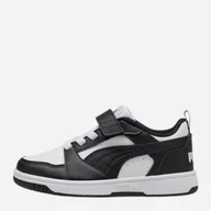 Buty dla chłopców - Sneakersy chłopięce Puma Rebound V6 Lo AC+ PS 39741901 27.5 (9.5UK) Czarne (4099686117979). Buty sportowe i sneakersy chłopięce - miniaturka - grafika 1