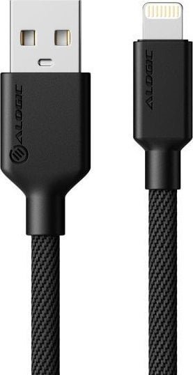 Kabel USB Alogic Alogic USB 2.0 Anschlusskabel Typ A -Lightning M/M 2m, sw