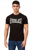 Koszulki męskie - Męska koszulka Everlast t-shirt bawełniany TMB001-01 czarny M - miniaturka - grafika 1