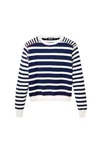 Desigual Bluza damska, niebieski, XXL - Bluzy damskie - miniaturka - grafika 1