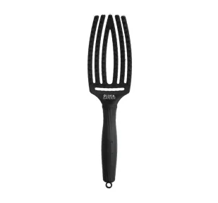 OLIVIA GARDEN FINGER COMBO FULL BLACK M SZCZOTKA - Szczotki i grzebienie do włosów - miniaturka - grafika 1
