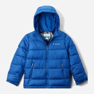 Kurtka chłopięca zimowa Columbia Pike Lake II Hooded Jacket 2050351433 119 cm (XS) Niebieska (195981080247) - Kurtki i płaszcze dla chłopców - miniaturka - grafika 1