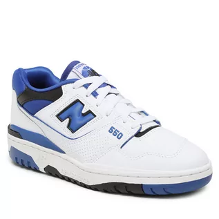 Półbuty męskie - Sneakersy New Balance BB550SN1 Biały - grafika 1