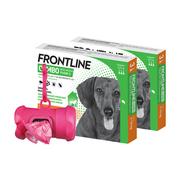 Artykuły przeciw pasożytom - Frontline FRONTLINE Combo Spot On Pies S 2-10kg pipeta 3x 0,67ml) x2 +Frontline Dozownik na woreczki GRATIS 55707-uniw - miniaturka - grafika 1