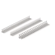 Akcesoria do ogrodzeń - Narożnik aluminiowy super premium 30 x 30 mm 2,5 mb - miniaturka - grafika 1