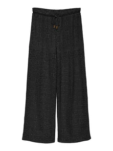 Vero Moda Spodnie w kolorze czarnym - Spodnie damskie - miniaturka - grafika 1