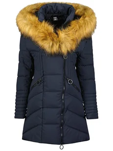 Canadian Peak Parka "Chayeak" w kolorze granatowym - Kurtki damskie - miniaturka - grafika 1