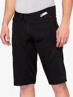 Spodenki rowerowe - 100% Szorty męskie 100% AIRMATIC Shorts black roz.36 50 EUR NEW 2022 - miniaturka - grafika 1