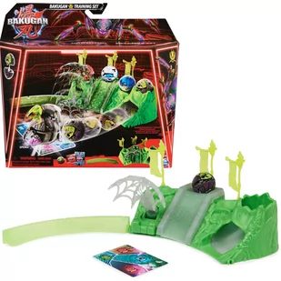 Zestaw Bakugan Training Set + Figurka Spidra Insect Clan zielony Gra strategiczna - Figurki dla dzieci Zestaw Bakugan Training Set + Figurka Spidra Insect Clan zielony Gra strategiczna - Figurki dla dzieci - miniaturka - grafika 1