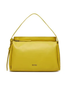 Calvin Klein Torebka Gracie Shoulder Bag K60K611661 Żółty - Torebki damskie - miniaturka - grafika 1