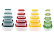 Pojemniki kuchenne - ERNESTO ERNESTO Zestaw pojemników do przechowywania, bez BPA, 5 elementów - miniaturka - grafika 1