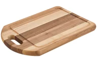 Deski do krojenia - Manufaktura Polska Deska do krojenia Manufaktura Polska Deska do krojenia dębowa zaokrąglona 25x35cm 300942 - miniaturka - grafika 1