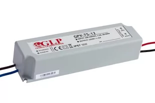 GLP Zasilacz LED 75W 12V 6A hermetyczny IP67 GPV-75-12 - Zasilacze i transformatory - miniaturka - grafika 2