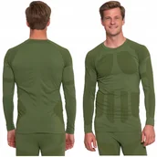 Pozostała odzież narciarska - Koszulka Termoaktywna Męska Bielizna Bezszwowa Odzież Termiczna MORAJ 2XL - miniaturka - grafika 1