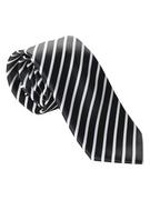 Krawaty i muchy męskie - New G.O.L Krawat w kolorze czarno-białym - miniaturka - grafika 1