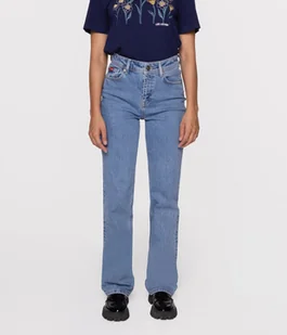 Jeansy damskie straight PARIS + 2417 STONE-26\30 - Spodnie damskie - miniaturka - grafika 1