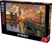 Puzzle - Anatolian Puzzle 1000 Londyn o zachodzie słońca - Anatolian - miniaturka - grafika 1