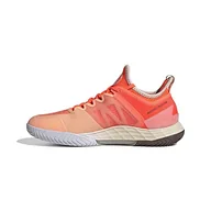 Trampki damskie - adidas Adizero Ubersonic 4 W, Trampki damskie, Solar Orange/Taupe Met./Ecru Tint, 38 2/3 EU, Solar Orange Taupe Met Ecru Tint, 38.5 EU - miniaturka - grafika 1