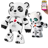 Mały naukowiec - HIT DLA DZIECKA! ZABAWKA ELEKTRONICZNA PANDA MÓWIĄCA POWTARZA GŁOSY + MUZYKA + ŚWIECĄCE OCZY MAŁY ROBOT Prezent Dla Chłopca Dziewczynki Na Urodziny .. - miniaturka - grafika 1
