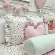 Pościel dla dzieci - Pościel biała z falbanką w delikatne kwiatki i ważki dzieci i nastolatków różne rozmiary - miniaturka - grafika 1