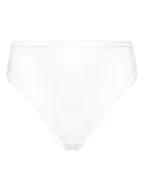 Majtki damskie - Hunkemöller Figi klasyczne z wysokim stanem 302036 Biały - miniaturka - grafika 1